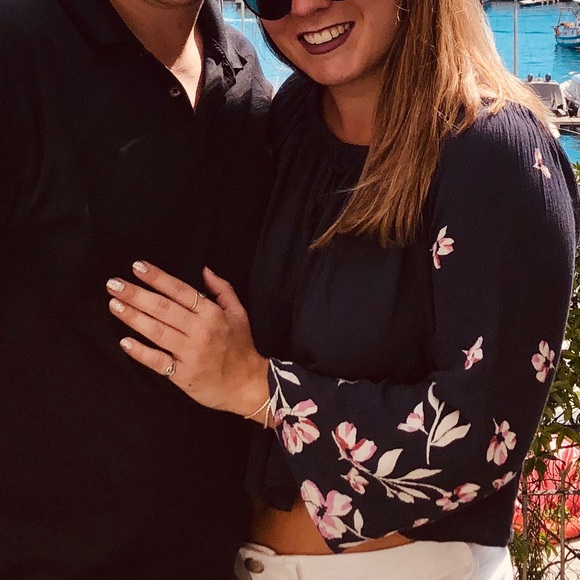 BILLABONG off shoulder long sleeve - Picture 2 of 10